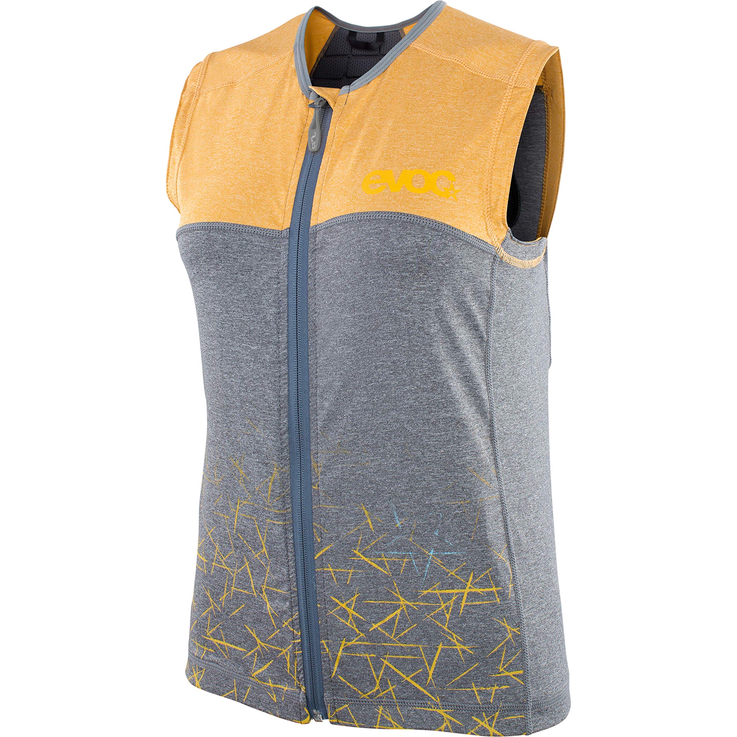 EVOC Damen Protect Protector Vest, Lehm Gelb/Carbon Grau, M