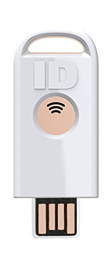 Identiv FIDO2 NFC+ Security Key USB-A Token zur Anmeldung - Zwei-Faktor-Authentifizierung (FIDO, FIDO2, U2F, PIV, TOTP, HOTP, WebAuth) - 905601