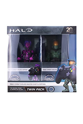 Halo 20th Anniversary Twin Pack M.Chief/Cortana, Halterung