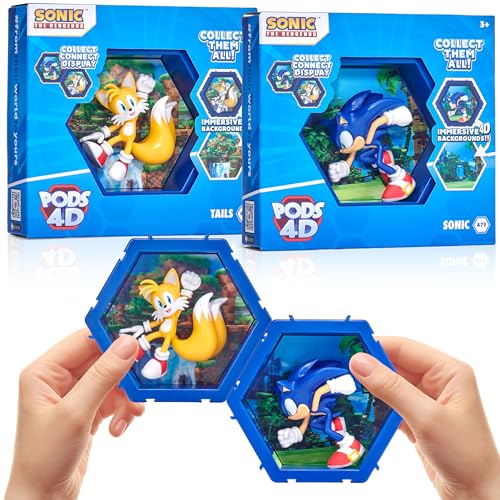WOW! PODS POD 4D Sonic - Sonic & Tails (2 Stück)