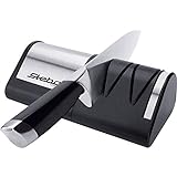 Steba Elektrischer Messerschärfer KS 1, für alle Arten von Messern (Metall, Keramik), Diamant-Schleifscheiben, Präzisionsklingenführung für den idealen Schliffwinkel, Schleifeinheit austauschbar