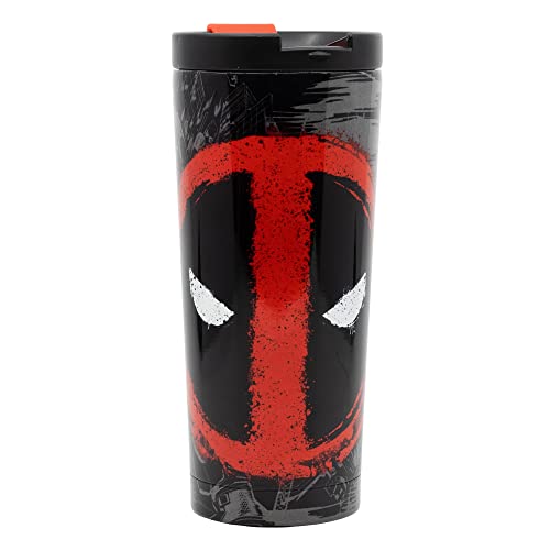 Stor Deadpool Thermobecher aus Edelstahl, 425 ml