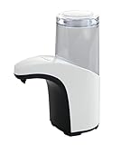WENKO Sensor Seifenspender Butler - automatischer Flüssigseifen-Spender, Infrarot-Seifenspender Fassungsvermögen: 0.3 l, Kunststoff (ABS), 8 x 19.5 x 15 cm, Weiß