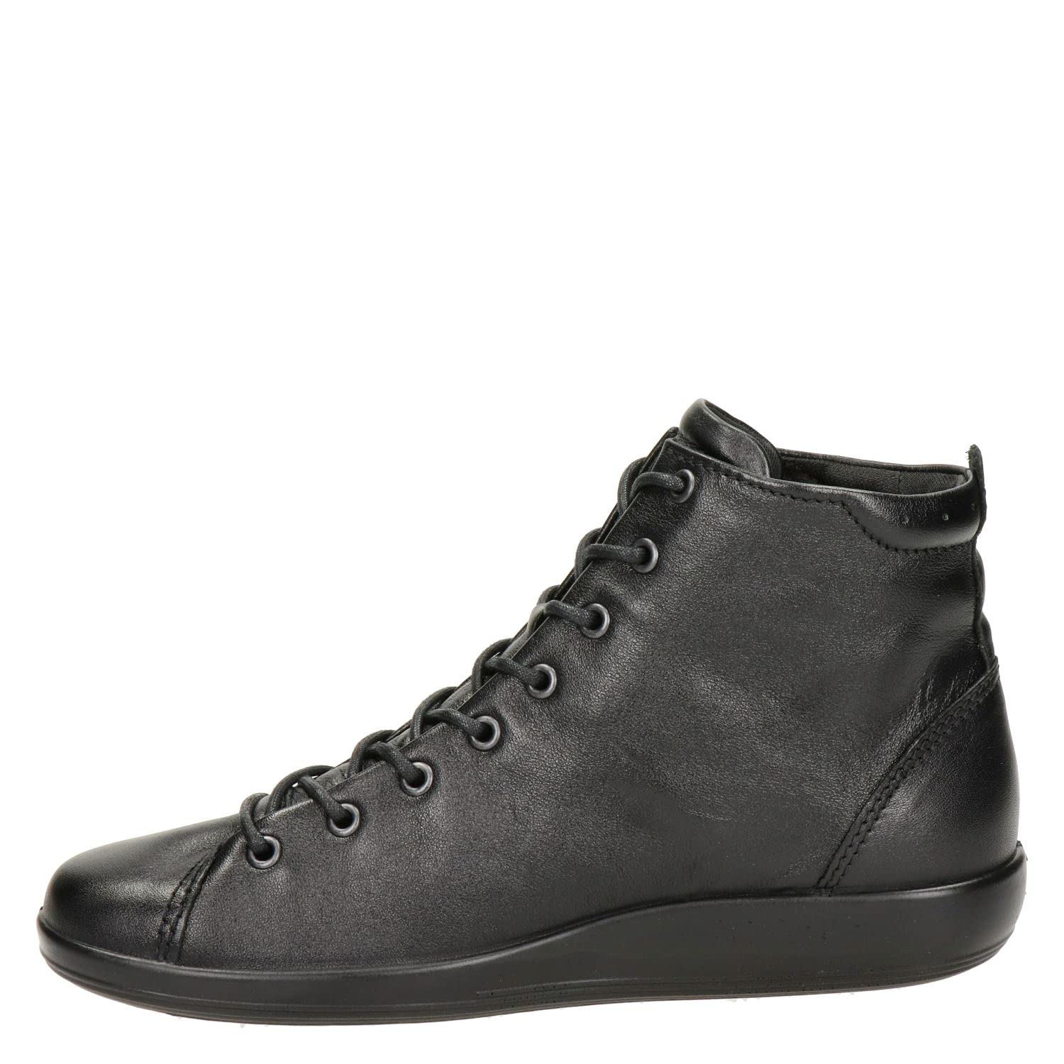 Ecco Damen Soft 2.0 Chelsea Boots, Schwarz (Black with Black Sole56723), 37 EU