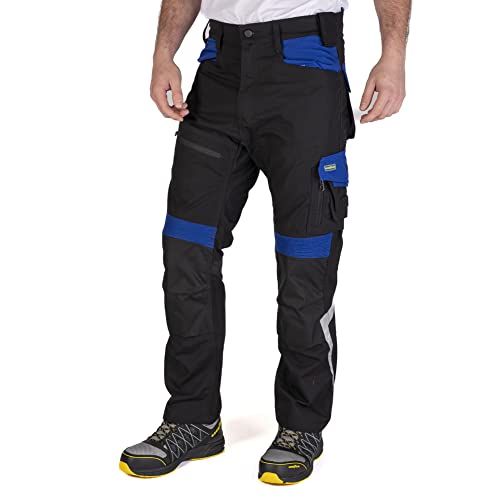 Goodyear, Workwear Flex-Knee Arbeitshose, Größe: W38/33L mit Kniepolster (GYKP006)