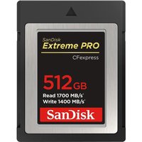 SanDisk Extreme Pro - Flash-Speicherkarte - 512GB - CFexpress (SDCFE-512G-GN4NN)