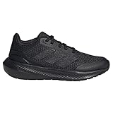 adidas RunFalcon 3 Lace Shoes Sneaker, Core Black/Cloud White/Core Black, 39 1/3 EU