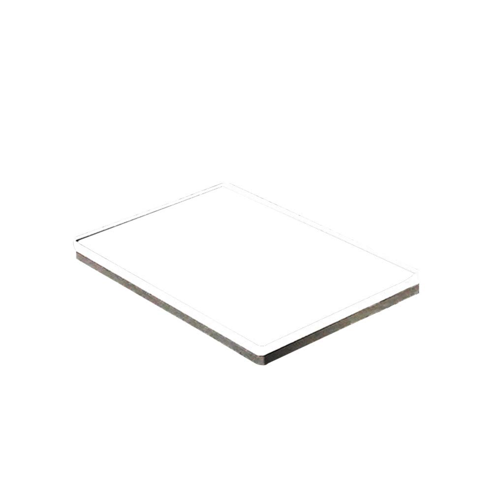 UKCOCO Transparente optische Quarzglasplatte – klare quadratische Glasplatte mit hoher Durchlässigkeit, hoher Reinheit, hohe Temperaturbeständigkeit, 20 x 20 x 1 mm