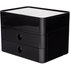 HAN SMART-BOX PLUS ALLISON 1100-13 Schubladenbox Schwarz, Weiß Anzahl der Schubfächer: 2