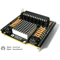 MAROON SHIELD - Arduino Shield - Roboter maroon Shield, 8x8 LED