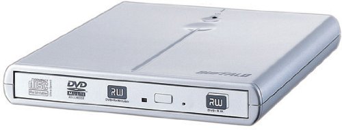 Buffalo P58U2/BW DVD Laufwerk Portable DVD MultiDrive 8 x USB 2.0 Weiß
