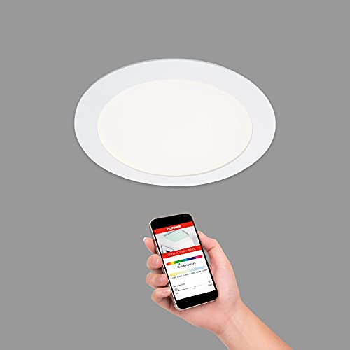 Di-Ka LED Aufbauleuchte Direkt Smart WiFiRG, weiß