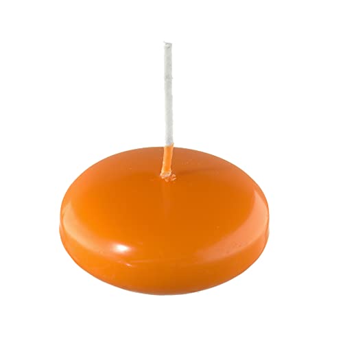 Unbekannt Kerzen, Schwimmkerzen Mandarin Orange 2,4 x 6 cm, 20 Stück