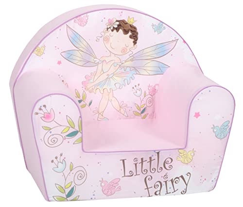 KNORRTOYS.COM Knorr Toys 68377 Kindersessel-Little Fairy, rosa