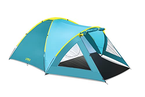 Bestway Pavillo Zelt Active Mount 3 350x240x130 cm, Trekkingzelt mit Vordach für 3 Personen, schnell aufbaubares Camping Zelt