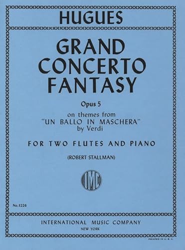 Luigi Hugues-Grande Concerto Fantasia Op. 5-Flute-BOOK