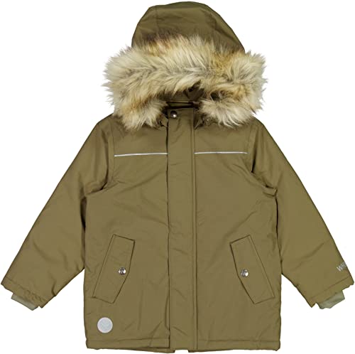 Kasper Tech Winterjacken grün Gr. 98 Jungen Kinder