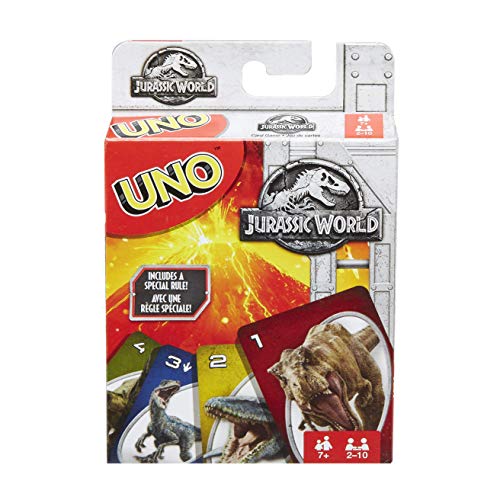 Mattel Spiele FLK66 Uno Jurassic World