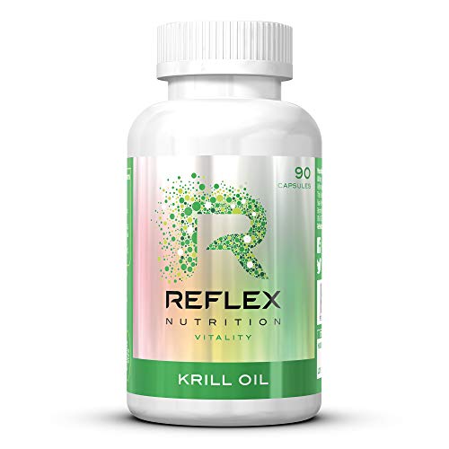 Reflex Nutrition Krill Oil 500mg (90 Capsules) Standard, 90 grams