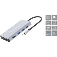 Conceptronic DONN20G 10-in-1 USB 3.2 Gen 1 Dockingstation, HDMI, USB-A 3.0 x 3