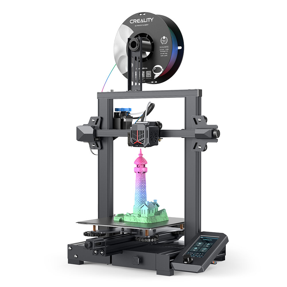 Creality 3D® Ender-3 V2 Neo 3D-Drucker 220 x 220 x 250 mm Druckgröße mit automatischer CR-Touch-Nivellierung/Vollmetall-