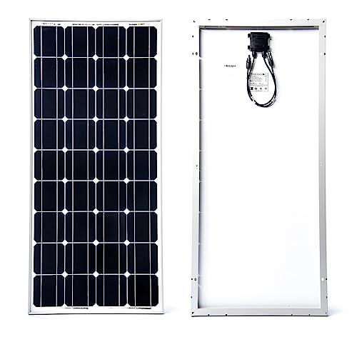 WATTSTUNDE 150 Watt Solarmodul WS150M - Solarpanel Monokristalline Solarzellen (150W)