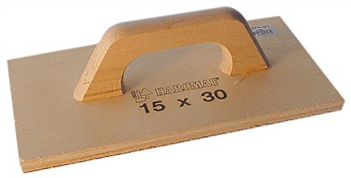 Haromac 17505500 Schleifbrett aus Holz, mit P16 Schleifpapier, auswechselbar