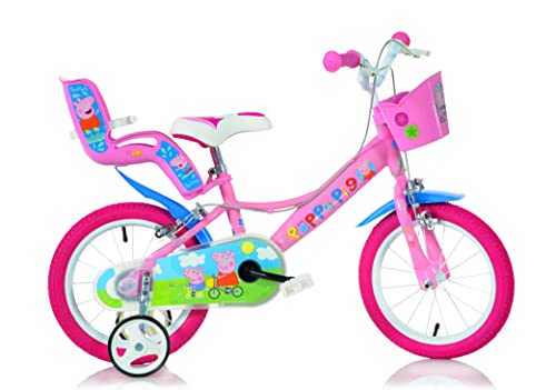 Peppa Pig Babys (Mädchen) Fahrrad Zoll-5-7 Jahre Kinderfahrrad, Rosa, 16