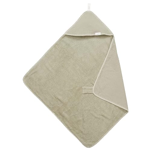 Koeka Baby Einschlagdecke - Ideal Für Unterwegs - Faro - Musselin Baumwolle - Grün - 100X100 Cm