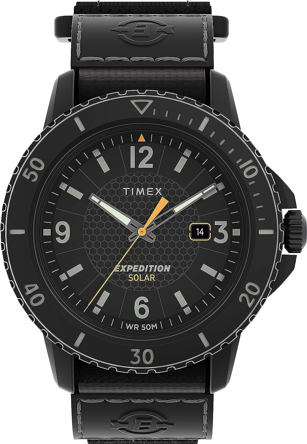 Timex Expedition Gallatin Solar 44mm Herren-ArmbanduhrTW4B23300, Schwarz