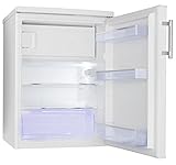 Amica KS 15915 W Kühlschrank mit Gefrierfach Freistehend Weiß 136 l EEK: D- Kühlschränke mit Gefrierfach freistehend, Weiß, Rechts, Glas