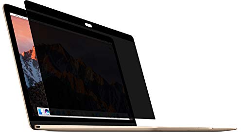 MyGadget Magnetischer Sichtschutz für Apple MacBook 12" Retina (ab 2015) - Abnehmbarer Anti Spy Screen Schutz - Privacy Filter Bildschirm Displayschutz