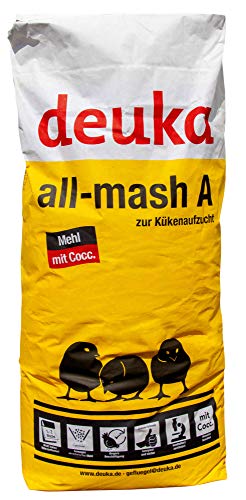 deuka All-mash A Mehl mit Cocc 25 kg Kükenfutter Kükenaufzuchtfutter