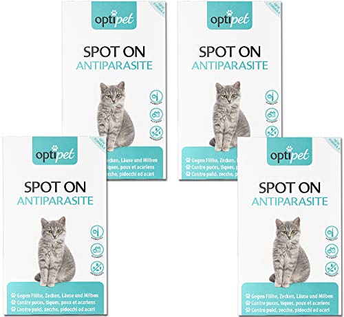 OptiPet Spot On 24x1ml Pipetten für Katzen
