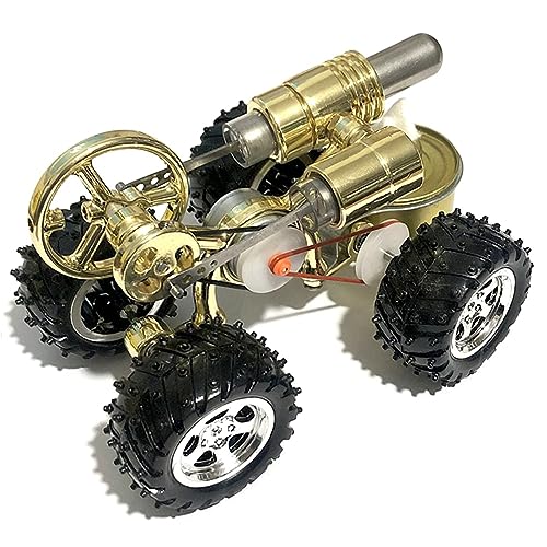 RIVNN Stirlingmotor-Modell, Geschenk, Dampfkraft, Experimentell, Spielzeugauto, Motor, Pädagogisch