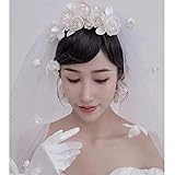 Handgefertigter Blumenknospen-Kopfschmuck für Braut, Hochzeit, Kopfschmuck, Hochzeits-Styling-Accessoires
