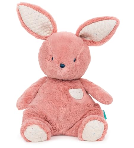 GUND 6071140 Baby Hase, weiches Plüschtier zum Kuscheln, geeignet für Neugeborene und Babys, Rosa, 30 cm, Mehrfarbig