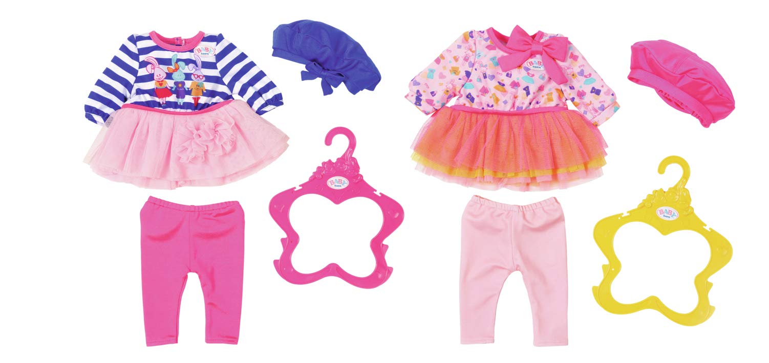 Zapf Creations Baby Born Fashion Collection (Ein Outfit wird geliefert, Design zufällig ausgewählt)