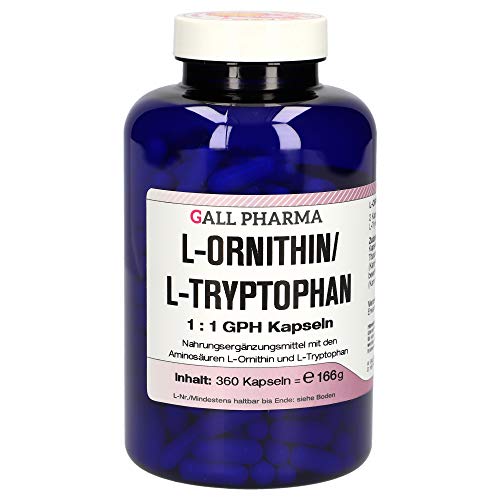 Gall Pharma L-Ornithin/L-Tryptophan 1:1 GPH Kapseln 360 Stück