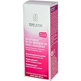 WELEDA Wildrose Glättende Feuchtigkeitspflege, intensiv pflegende Naturkosmetik Gesichtscreme für die Tages- und Nachtpflege, mindert erste Falten und schützt vor Hautalterung (1 x 30 ml)