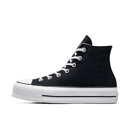 Converse Mädchen CTAS Lift HI Sneakers, Schwarz (Black/White/White 001), 41 EU