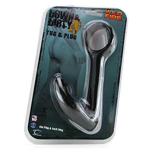 TOPCO Wildfire Down and Dirty 4.5" Tug and Plug, Ass Plug and Cock Ring, 1er Pack