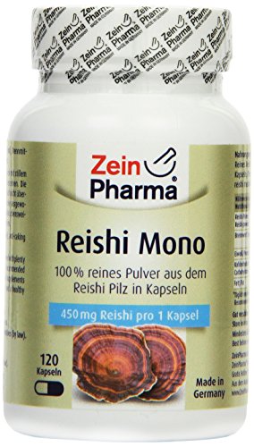 ZeinPharma Reishi Pulver Mono Kapseln, 1er Pack/120 Kapseln (1 x 63 g)