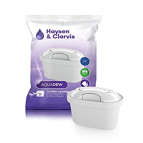 Haysen & Clarvis Wasserfilter Kartuschen Kompatibel mit Brita Maxtra, PearlCo, BWT, Dafi, AmazonBasics (10er Pack)