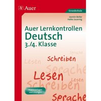 Auer Lernkontrollen Deutsch, Klasse 3/4