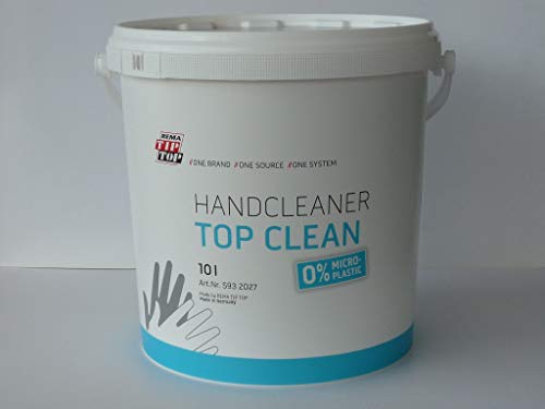 Rema Tip Top Hand Cleaner Top Clean 10 Liter, 0% MICRO-PLASTIC, Handwaschpaste für starke Verschmutzungen 593202