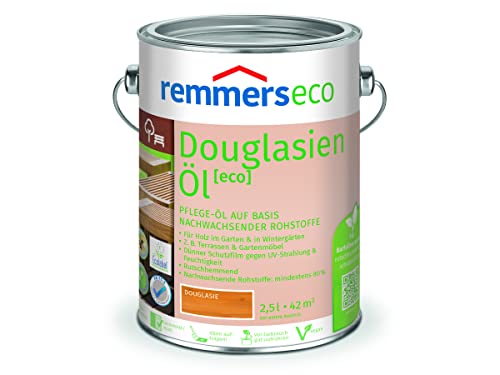 Remmers Gartenholz-Öle [eco] Holzpflege Möbelpflege (2,5 l, Douglasien-Öl)