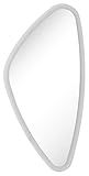 FACKELMANN LED Spiegel Organic Mirrors/Wandspiegel mit umlaufender LED-Beleuchtung/Maße (B x H x T): ca. 40 x 75 x 3 cm/hochwertiger Badspiegel/Breite 40 cm