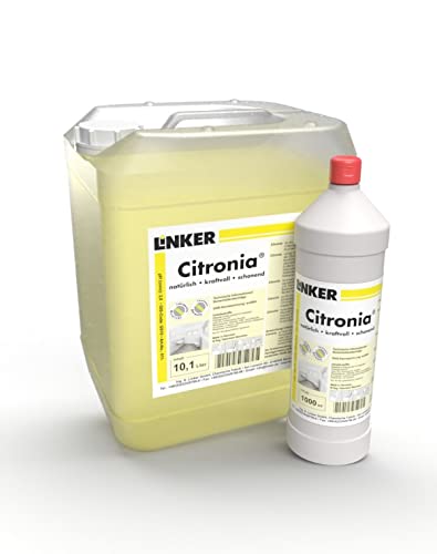 Linker Chemie Citronia Sanitärunterhaltsreiniger 10,1 Liter Kanister ohne Flasche | Reiniger | Hygiene | Reinigungsmittel | Reinigungschemie |