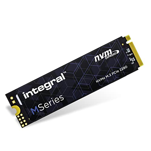 Integral SSD 500GB SSD M.2 2280 NVME 1.2 PCIe Gen3x4 R-2000MB/s W-1600MB/s M1 Solid State Drive